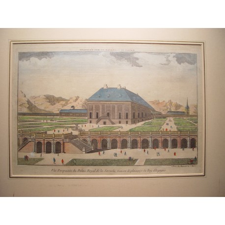 España. Madrid. «Vista general del Palacio de la Zarzuela»