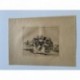 Goya etching. Everything is topsy-turvey ('Todo va revuelto'). Plate 42 from Disasters of War etching series, 1937 edition.