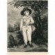 Un joven caballero (posiblemente Guillermo III), a partir de obra de T. Gainsborough. L Richeton