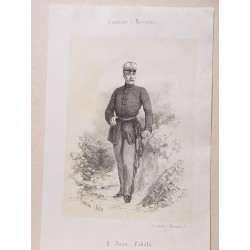 «D. Juan Zabala de la Puente» (Lima, 1804-Madrid,1879) Político y militar. Participó en la batalla de Tetuán.
