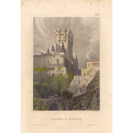 España. Segovia. «El Alcázar».