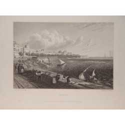 España. Andalucía. Cádiz. «Escena del puerto»