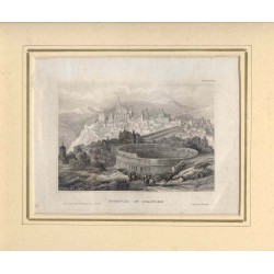 España. Vista general de Segovia.