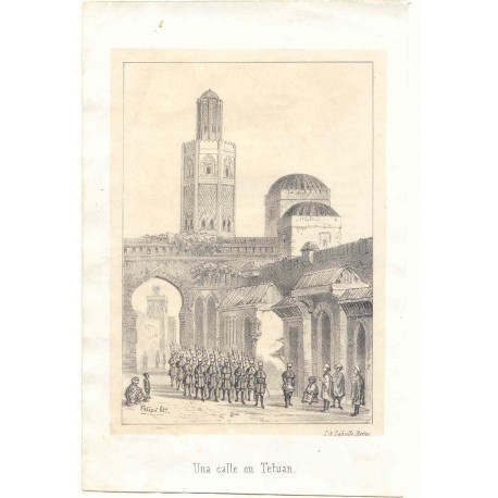 «Una calle de Tetuán»