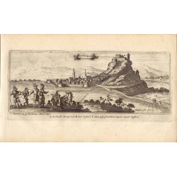 Croacia. «Novigrad»  Escuela flamenca. I. Peeters. Por Gaspar Bouttats (Anvers,1640-1695)