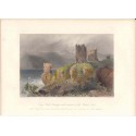 Rumania. Drey Kule Swinitza with remains of the roman fort. Dibujó W. H. Barlett (1809-1854).Grabó S. Bradshaw.