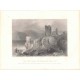 Rumania. Drey Kule Swinitza with remains of the roman fort. Dibujó W. H. Barlett (1809-1854).Grabó S. Bradshaw.