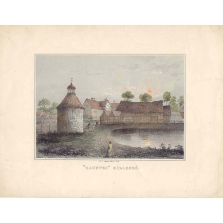 Australia. «Haunted Hillboro». Dibujó y litografió C.F. Green.