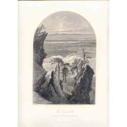 Estados Unidos. «The Catskills» Dibujó Harry Fenn (1845-1911). Grabó Samuel.V. Hunt (1803-1892).