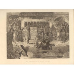 «The rampart´s of God´s house» grabado sobre obra de J.M. Strudwick.