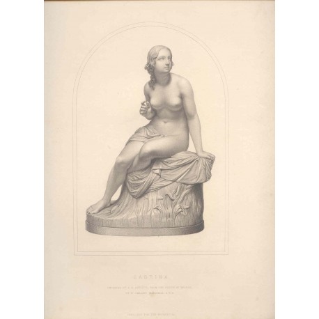 «Sabrina» Engraved by A.R.Arlett from a statue in marble  by W. Calder Marshall