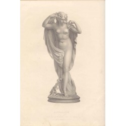 «Euphrosyne» grabado por W. Roffe sobre una estatua de Sir R. Westmacott