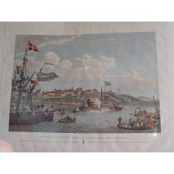 «Peña botada del puerto de Tarragona en presencia de sus Majestades Católicas» Alexandre Laborde