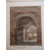 Vista interior de la Alhambra. Pintoresco e histórico viaje por España de Alexandre Laborde.