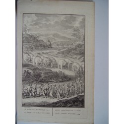 «A solemn festival Pet at Pegu called.Sapan Giacchi» Dibujó B. Picart. Grabó C. du Bosc.