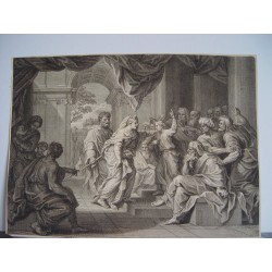 Grabado religioso antiguo