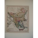 Karte von dem Turkischenreiche in Europa bei Joh Walch en 1812