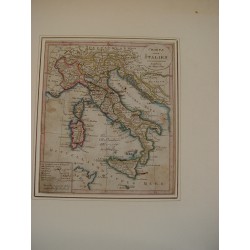 Charte von Italien edited Augsburg bei Johannes Walch