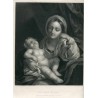 «The Virgin and Child» Recorded by J. Tourny on the work of Carlo Maratti