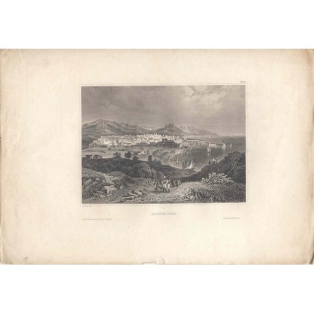 España. Cataluña. «Vista general de Barcelona»