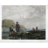 «The young shrimpers» engraving by A. Willmore on the work of W. Collins