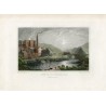 "View in Coldbrook Vale" Monmouthshire engraved by HW Bond after work by H. Gastineau