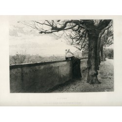 «Autumn» grabado por E. Salmon sobre obra de L.E. Adan