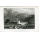 Italia. Convent of the Vallambrosa. Grabado dibujado por J.D. Harding y grabado por J. Henshall en 1832