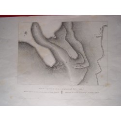 España. Barcelona. «Situación del Convento y de las Ermitas de Montserrat» Alexandre Laborde (1810-11)