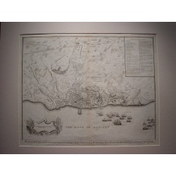 España. «Plano de la ciudad y castillo de Alicante en 1708-09».