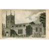 Bletchley Church en Bucks grabado por T. Prattent sobre obra de W.P. en 1794