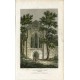 «Valle Crusis Abbey » Denbighshire grabado por J. Storer sobre un dibujo de E.Pratt en 1810