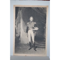 Mezzotinta retrato sobre obra de Thomas Lawrence grabado por Charles Turner en 1828