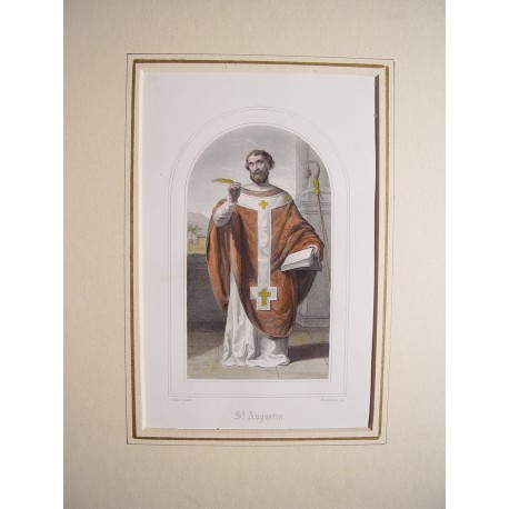 Arte religioso. «San Agustín»