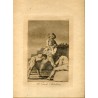 Goya etching. To the Count Palatine (Al Conde Palatino). Plate 33 from The Caprices etching series, 1937 edition.